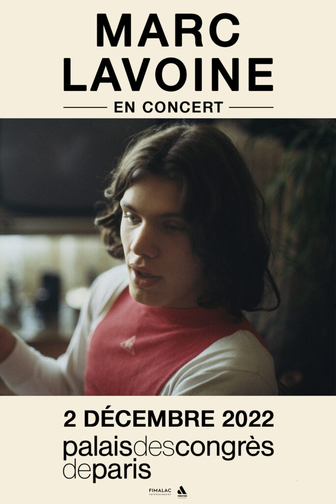 Marc Lavoine affiche palais des congrès