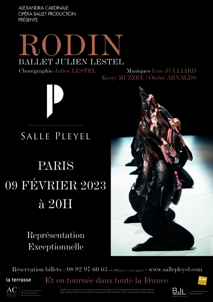 AFFICHE RODIN PLEYEL