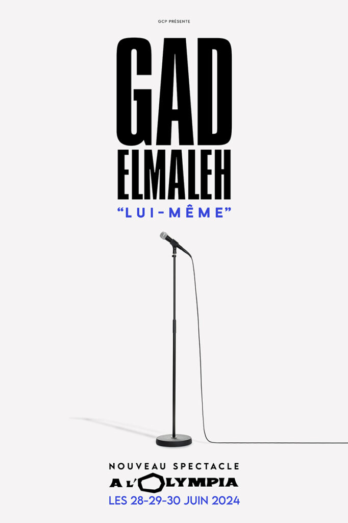 Affiche Gad Elmaleh