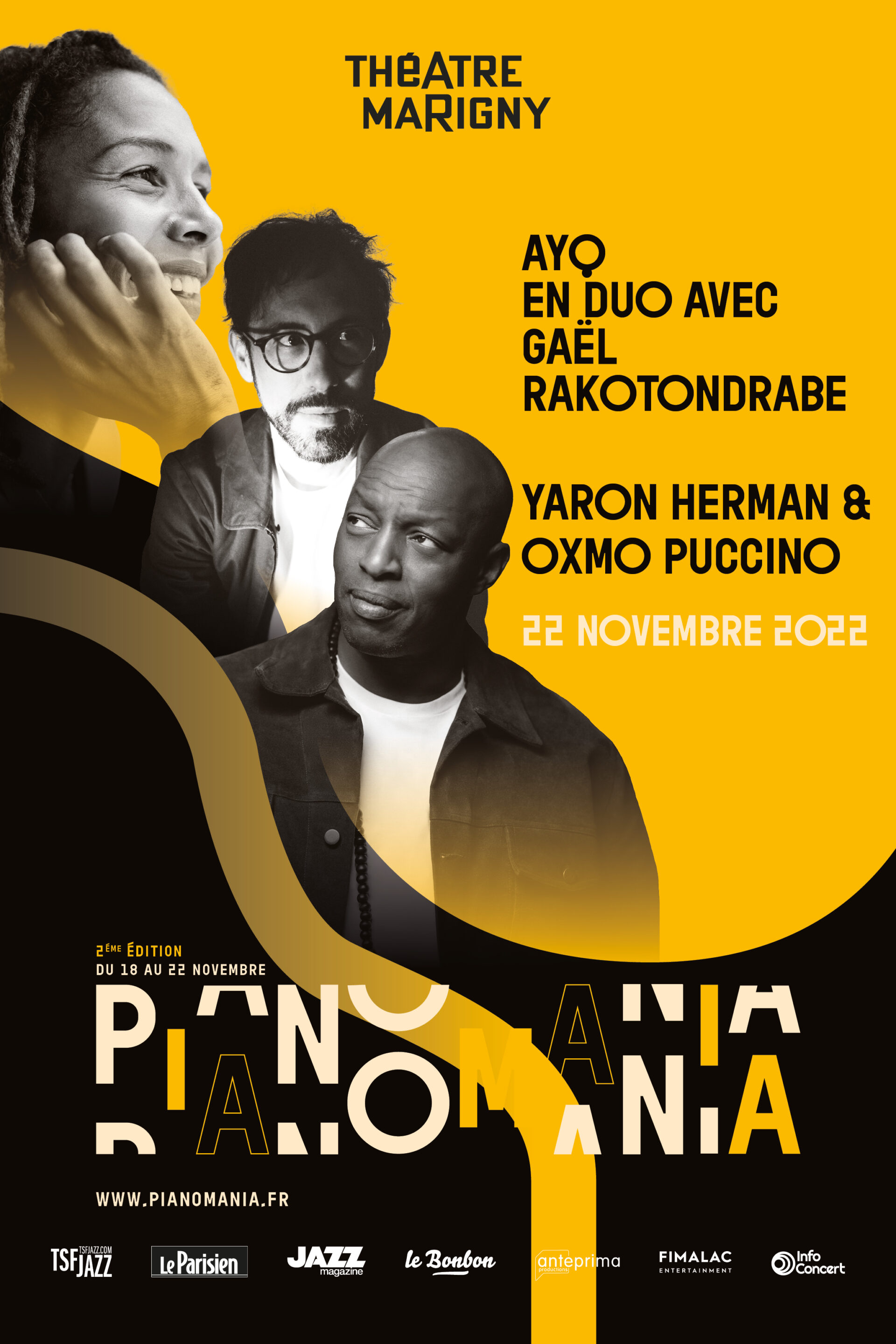 Affiche Pianomania Marigny