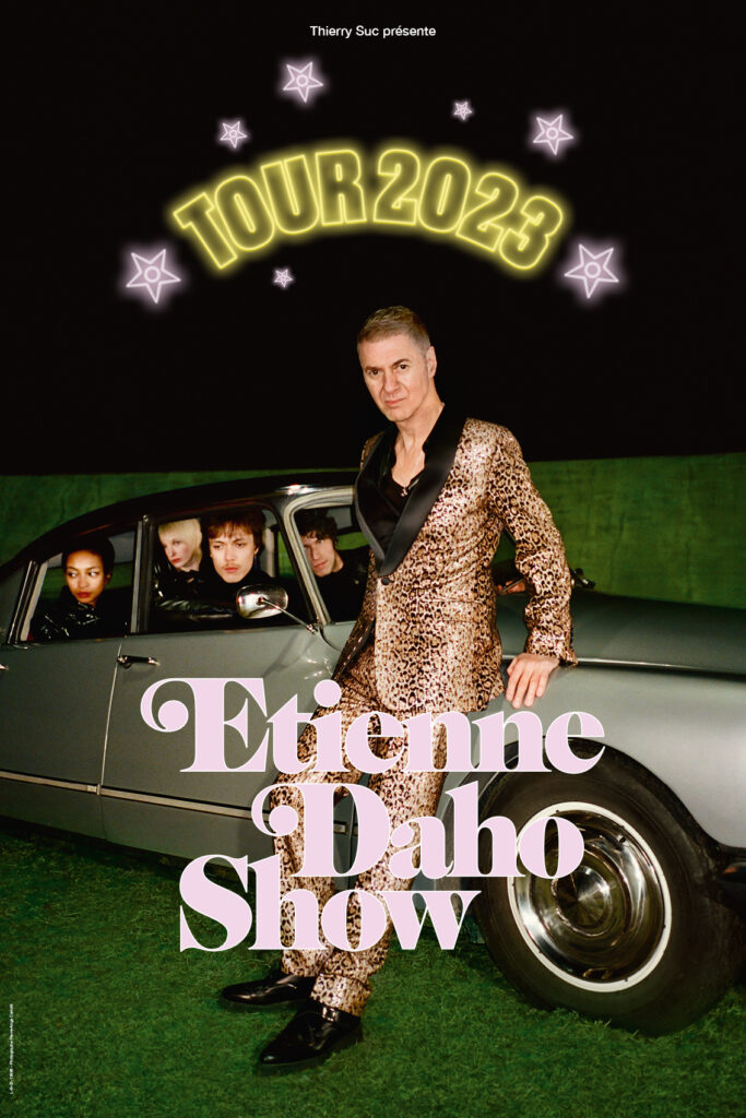 Affiche tournée Etienne Daho