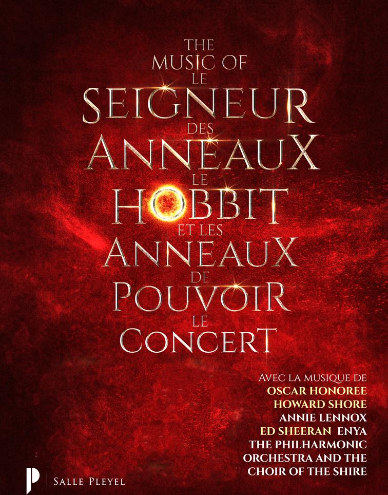 Affiche The Music of Le Seigneur des anneaux et autres